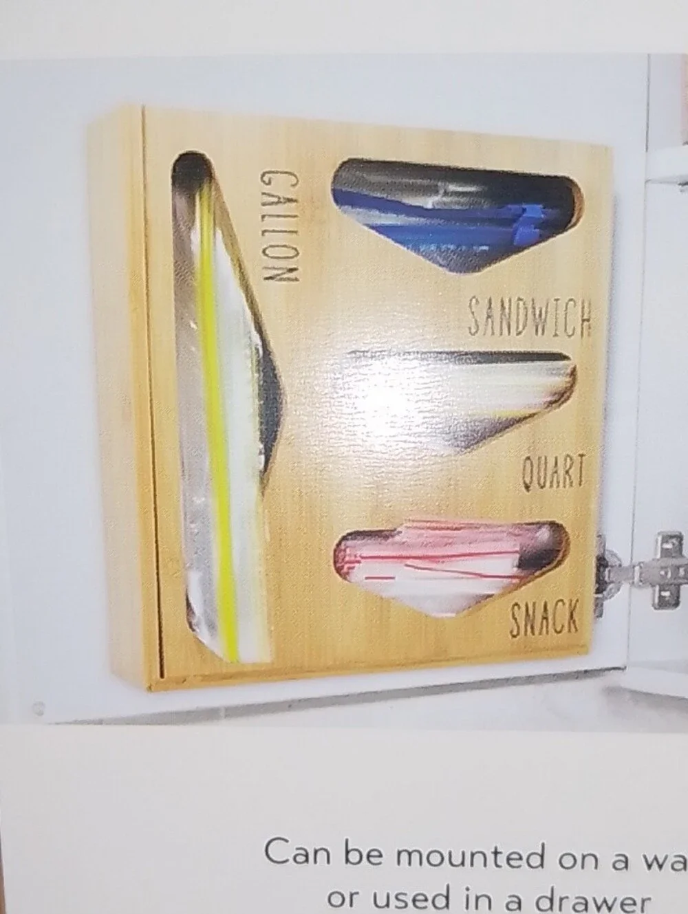 Set Of Wrap & Bag Organizer - Natural